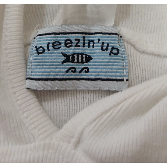 Ocean City New Jersey Hoodie XL Embroidered Flip Flops USA Made Breezin' Up Note - Picture 7 of 9